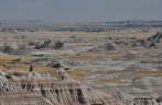 Badlands National Park, em South Dakota, nos Estados Unidos